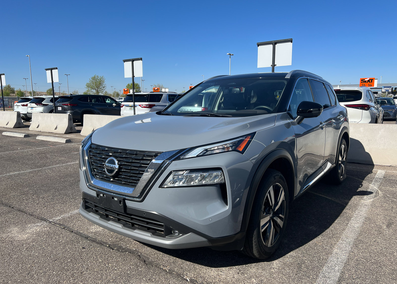 Car rental at Albuquerque Sunport