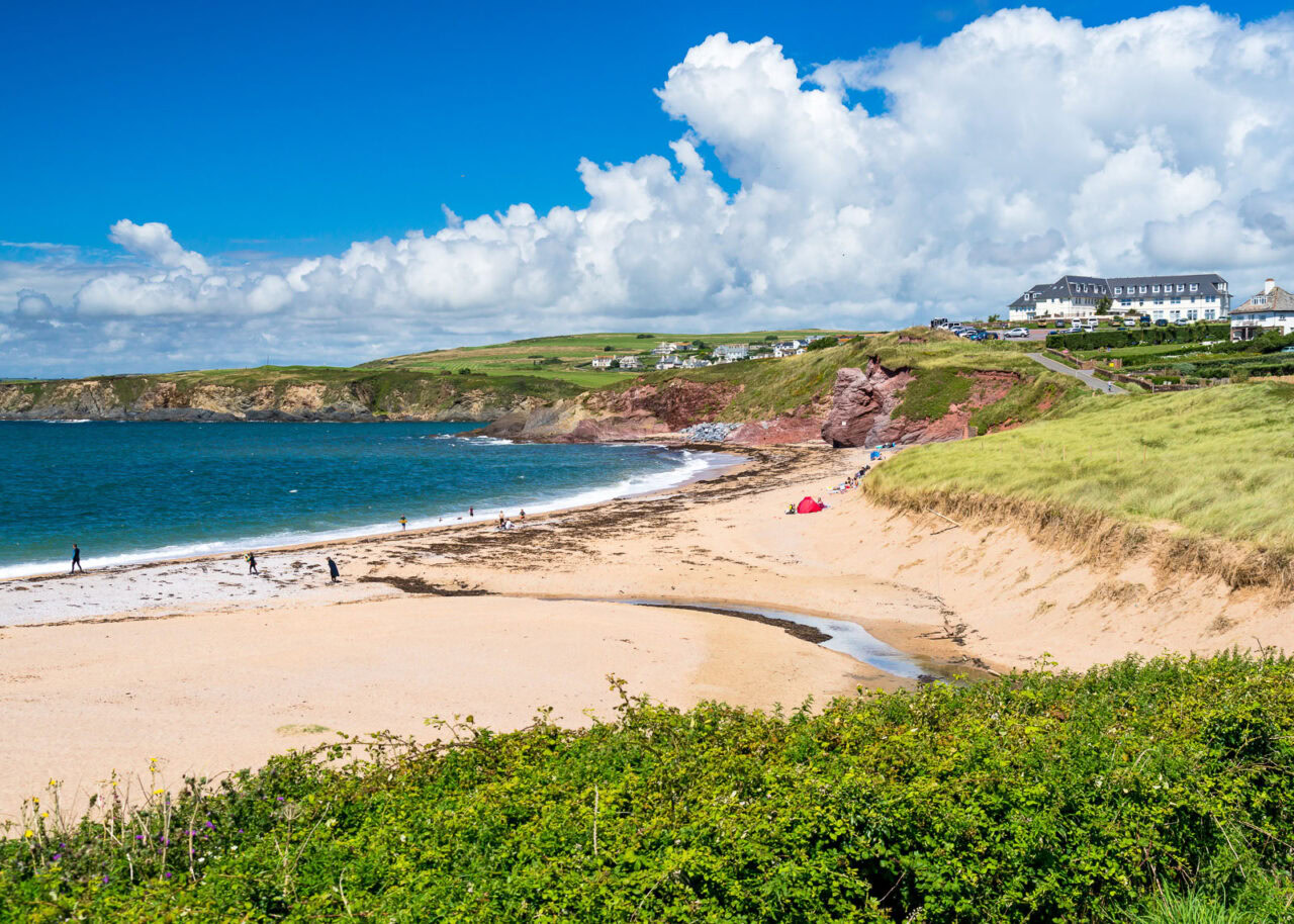 South Milton sands beach