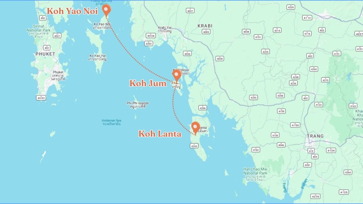 Thailand Island Hopping Guide - Koh Yao Noi, Koh Jum, Koh Lanta Thailand Island Hopping Guide - Koh Yao Noi, Koh Jum, Koh Lanta